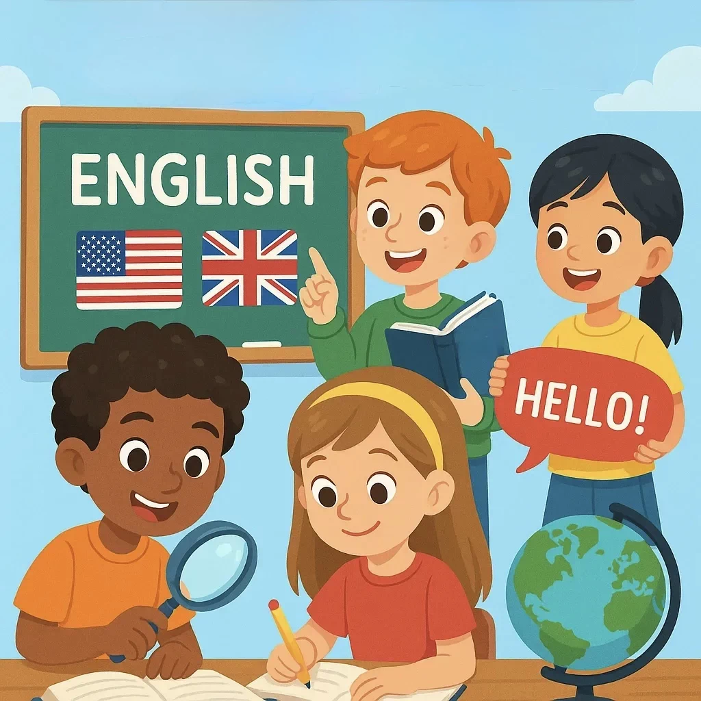 Юные исследователи английского для детей 7-10 лет