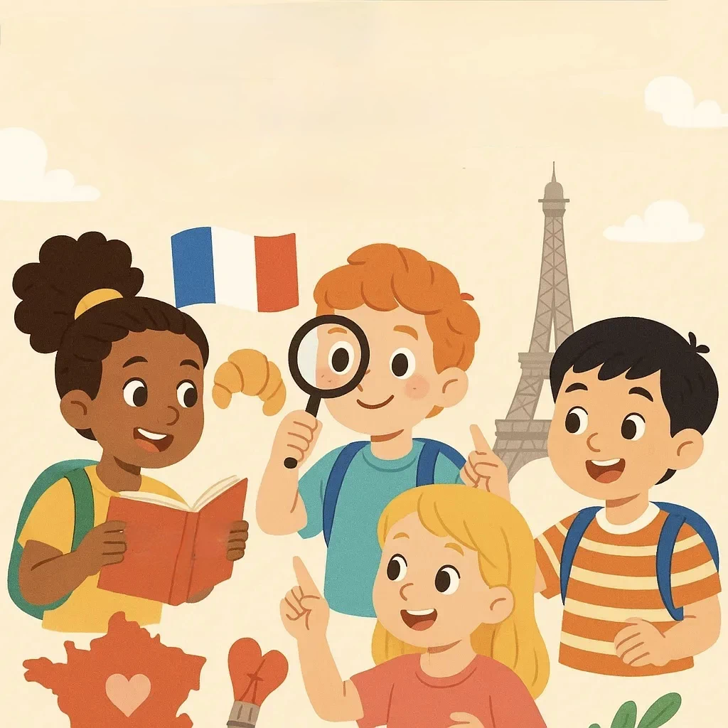 Юные исследователи французского для детей 10-12 лет